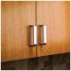 Hardware Resources 3" Center-to-Center Satin Nickel Square Asher Cabinet Pull