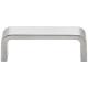 Hardware Resources 3" Center-to-Center Satin Nickel Square Asher Cabinet Pull