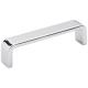 Hardware Resources 3" Center-to-Center Satin Nickel Square Asher Cabinet Pull