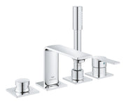 Grohe Allure 4-Hole Single-Handle Deck Mount Roman Tub Faucet with 1.75 GPM Hand Shower 19316