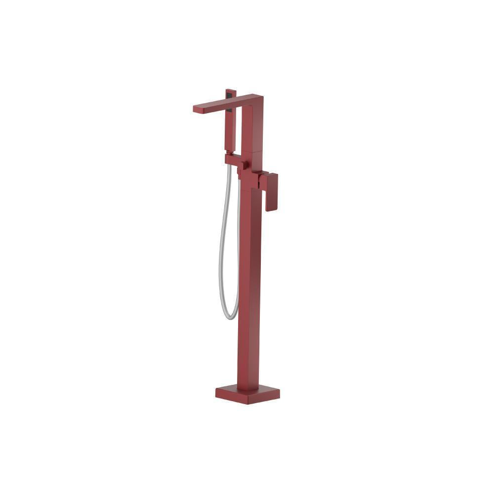 Flusso 196.1165 Freestanding Floor Mount Bathtub/Tub Filler With Hand Shower