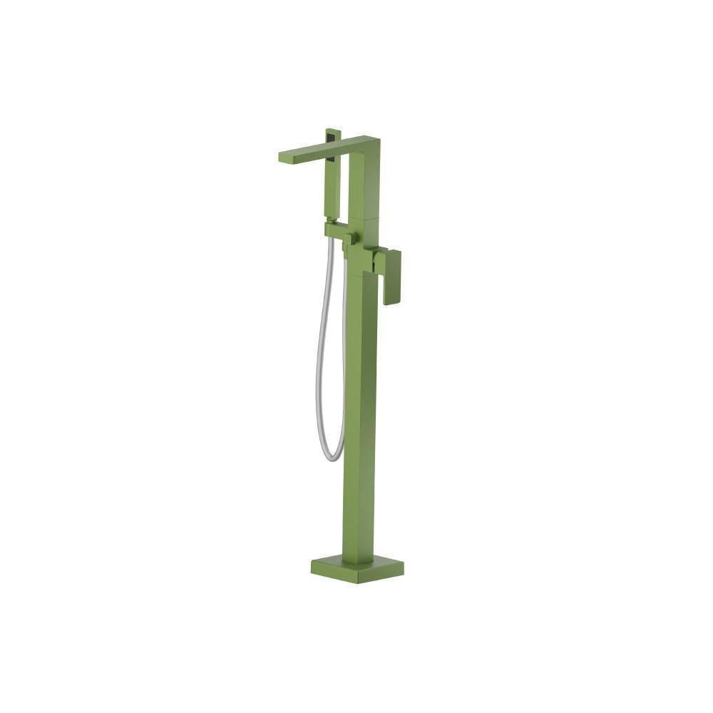 Flusso 196.1165 Freestanding Floor Mount Bathtub/Tub Filler With Hand Shower