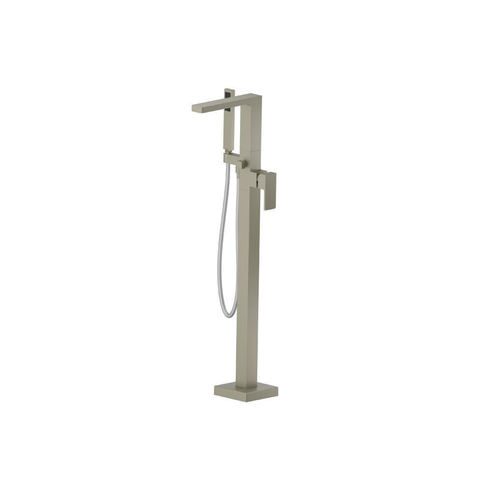 Flusso 196.1165 Freestanding Floor Mount Bathtub/Tub Filler With Hand Shower