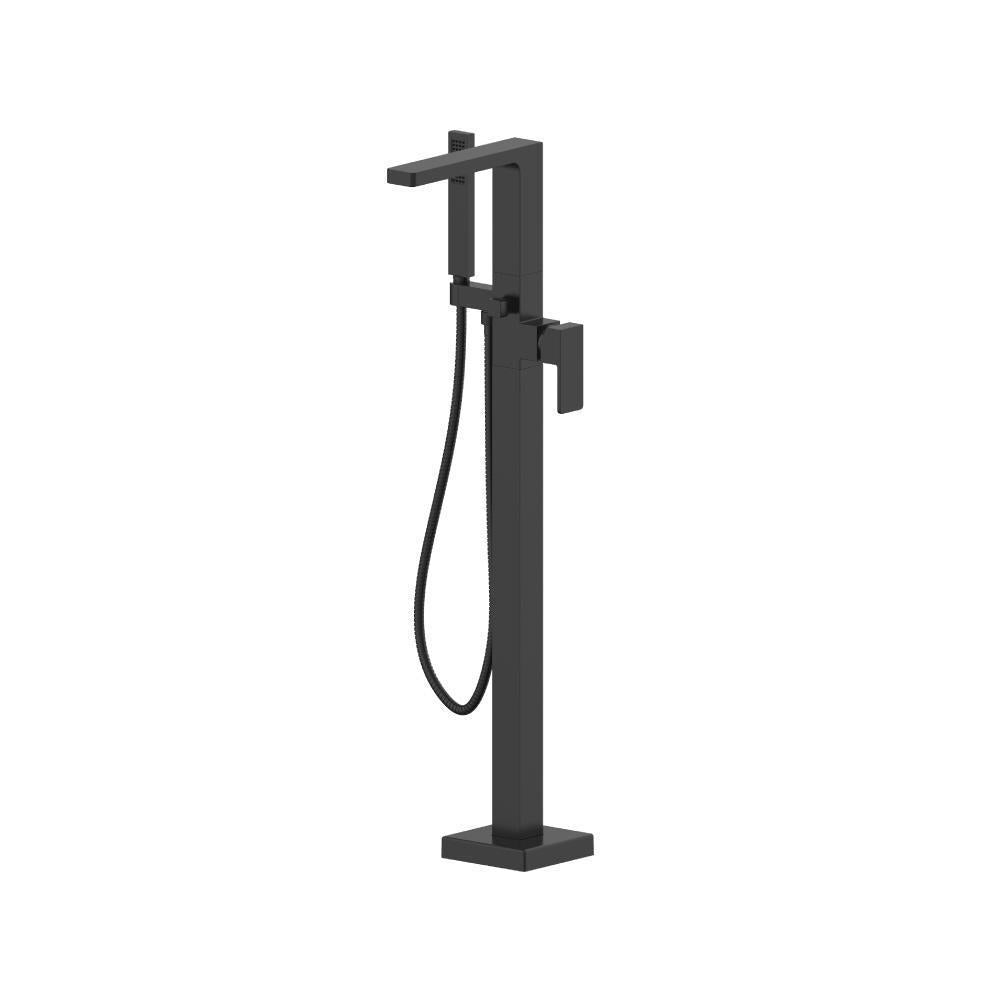 Flusso 196.1165 Freestanding Floor Mount Bathtub/Tub Filler With Hand Shower