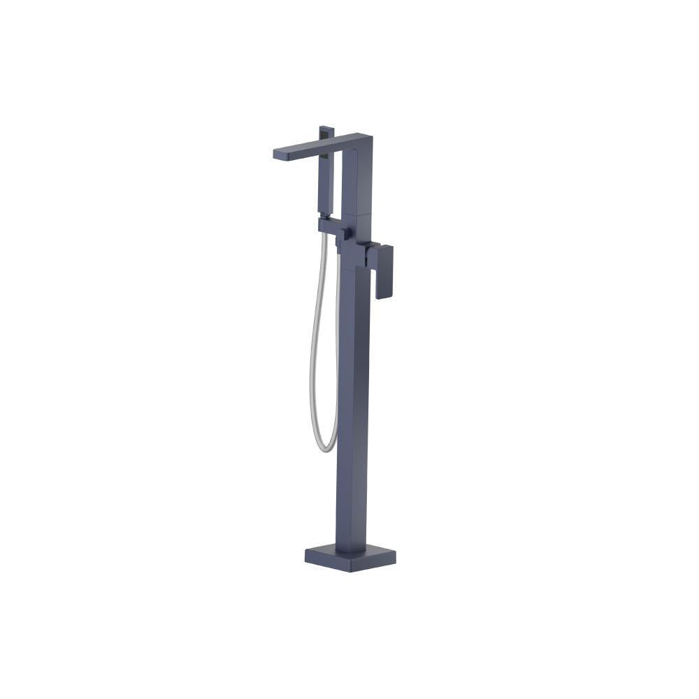 Flusso 196.1165 Freestanding Floor Mount Bathtub/Tub Filler With Hand Shower
