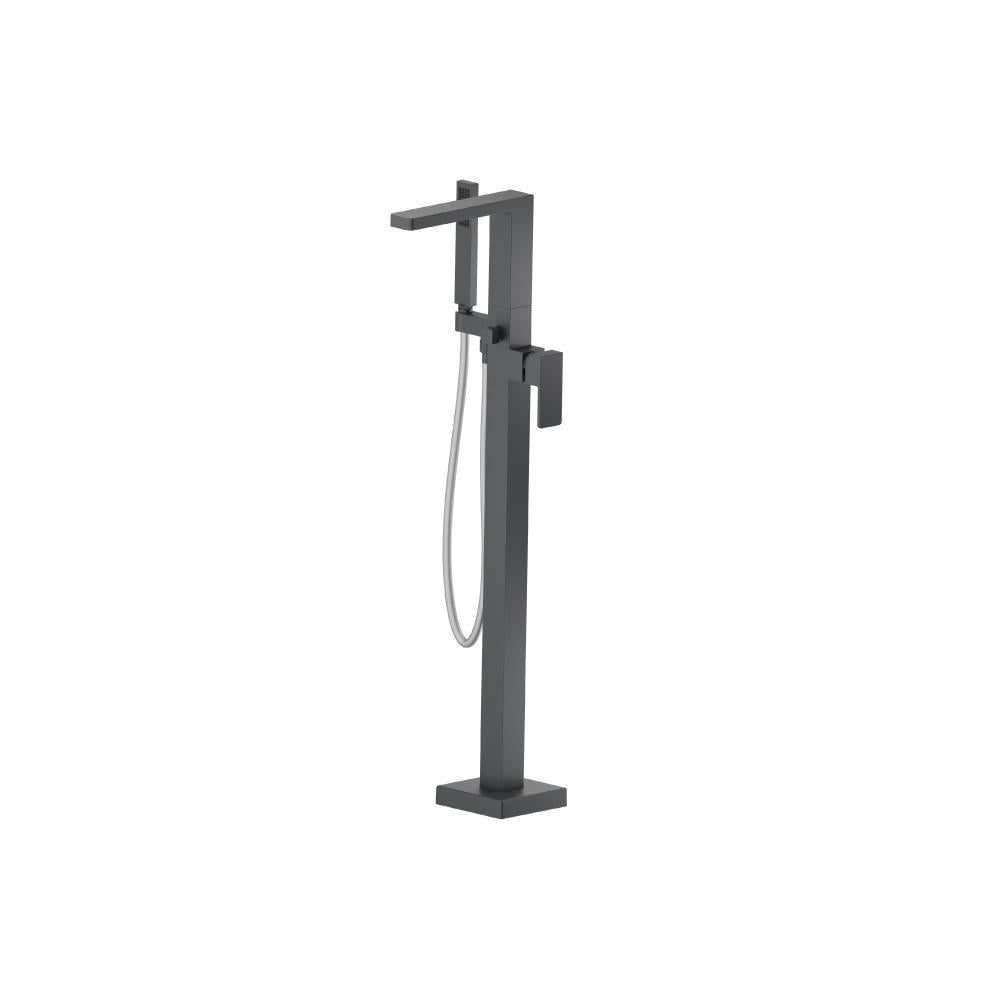 Flusso 196.1165 Freestanding Floor Mount Bathtub/Tub Filler With Hand Shower