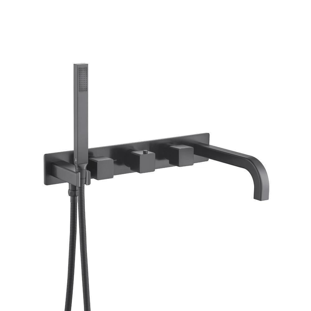Flusso 196.2691T Trim For Wall Mount Tub Filler With Hand Shower