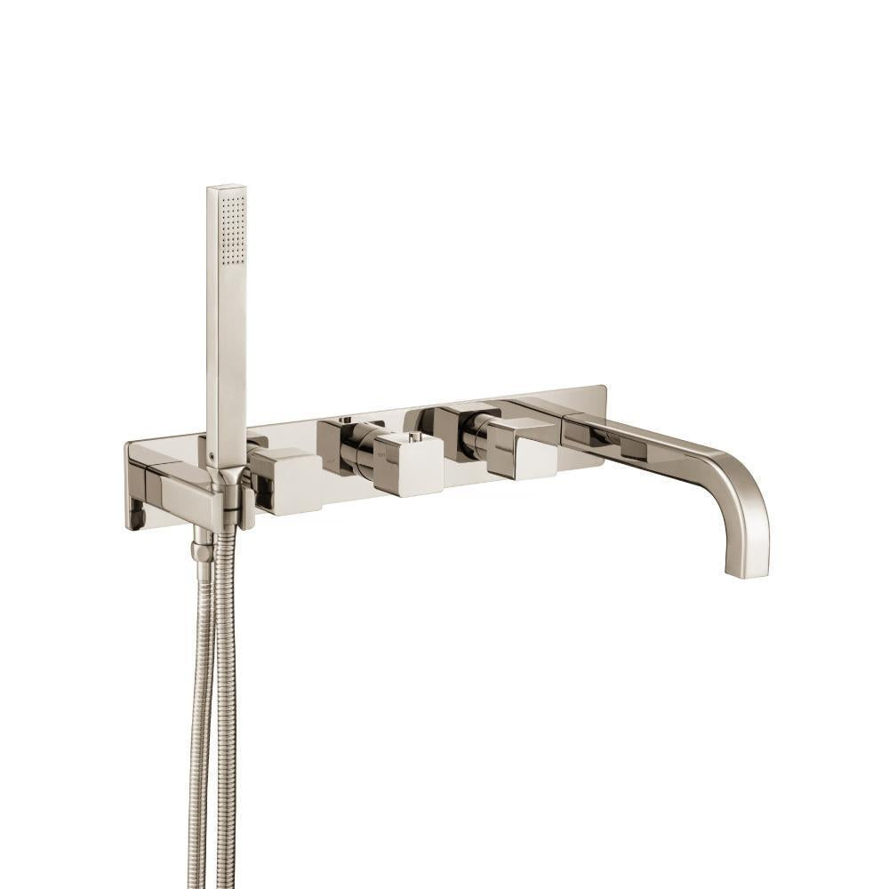 Flusso 196.2691T Trim For Wall Mount Tub Filler With Hand Shower