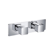 Flusso 196.2717 3/4" Horizontal Thermostatic Shower Valve & Trim - 2 Output
