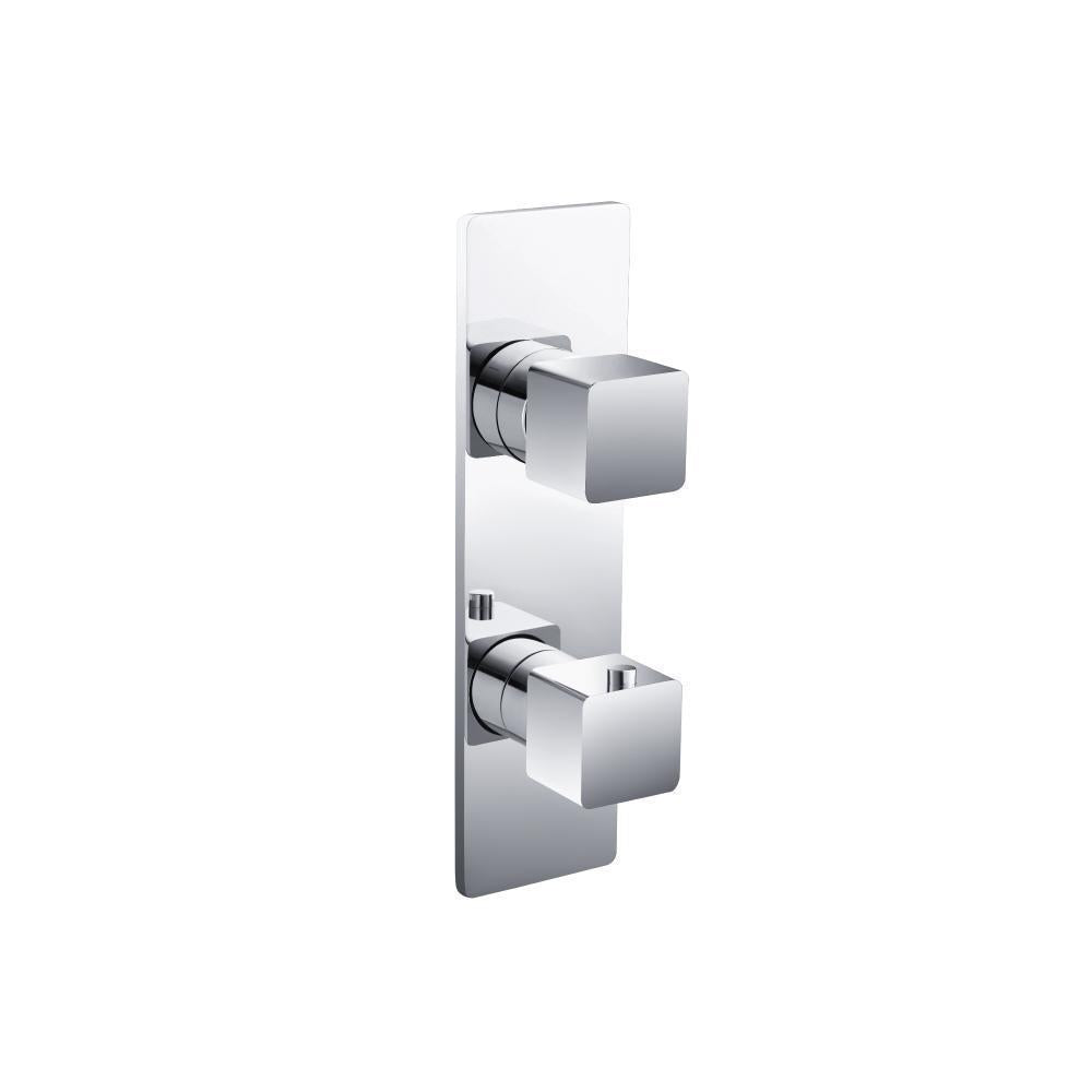 Flusso 196.2780 3/4" Thermostatic Shower Valve & Trim - 3-Output