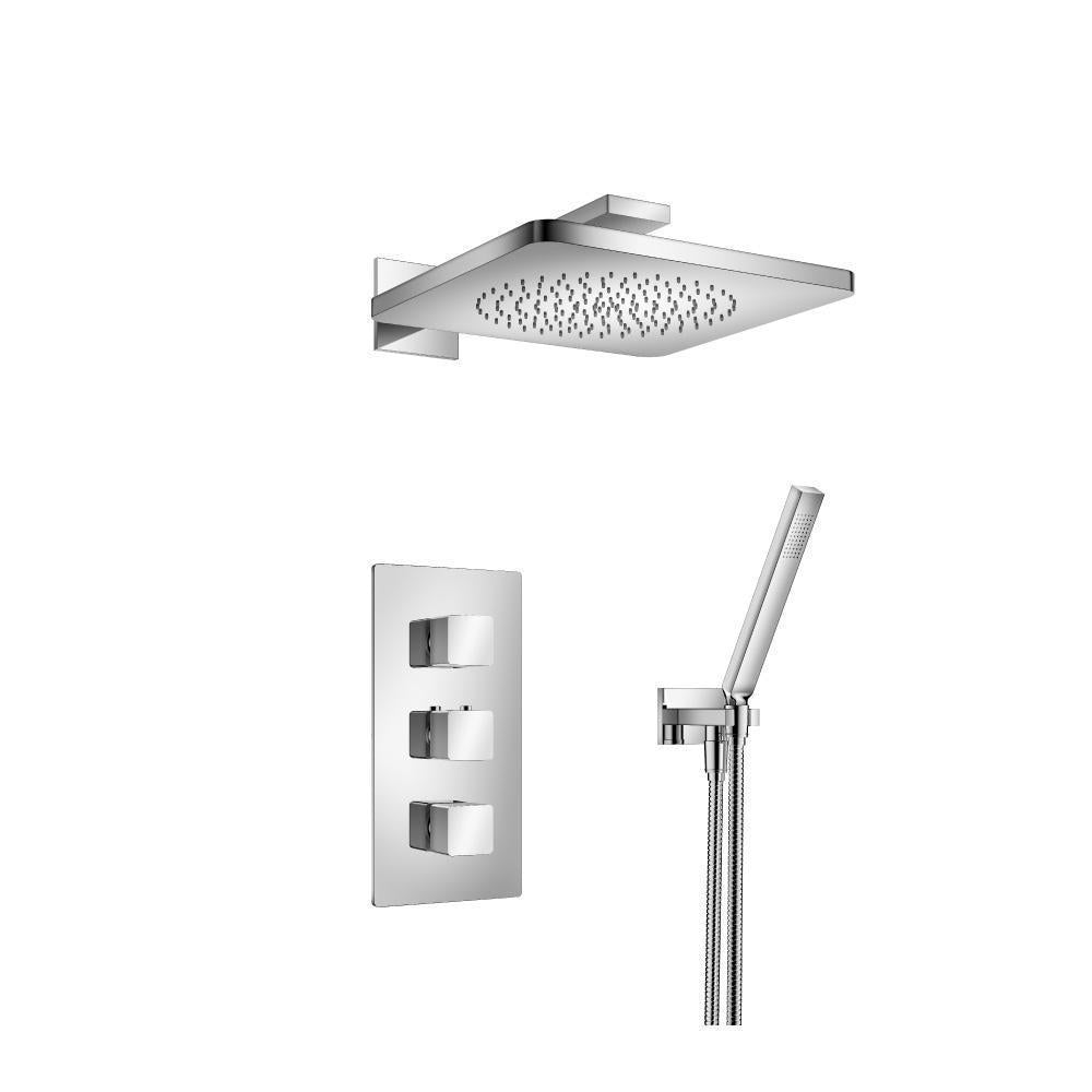 Flusso 196.7150 Two Output Shower Set With Shower Head And Hand Held