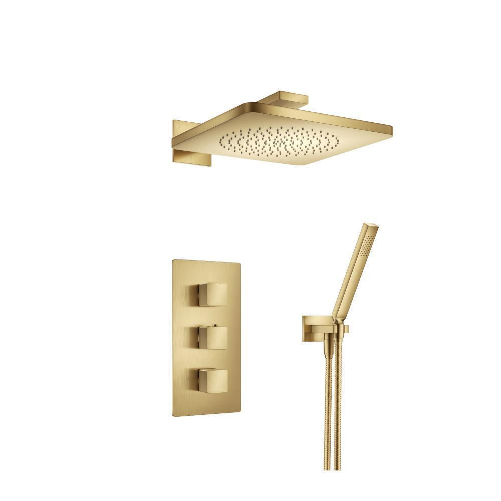 Flusso 196.7150 Two Output Shower Set With Shower Head And Hand Held