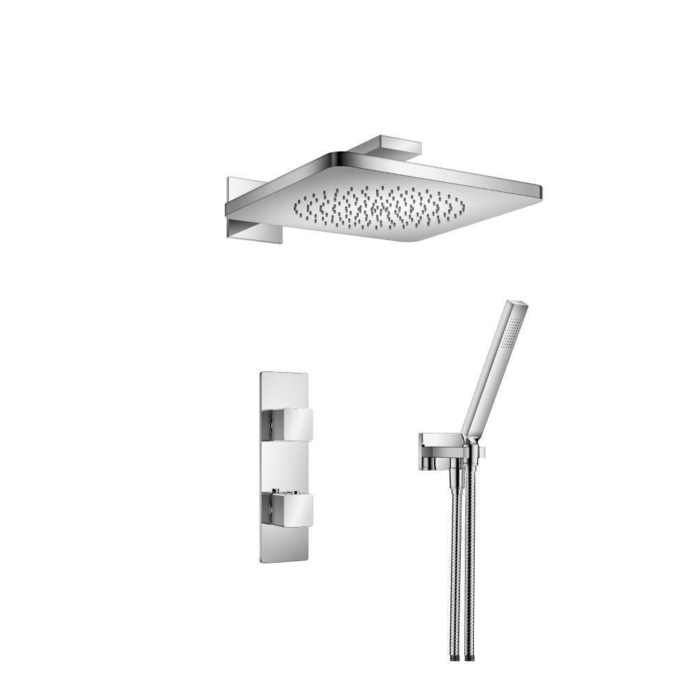 Flusso 196.7250 Two Output Shower Set With Shower Head And Hand Held