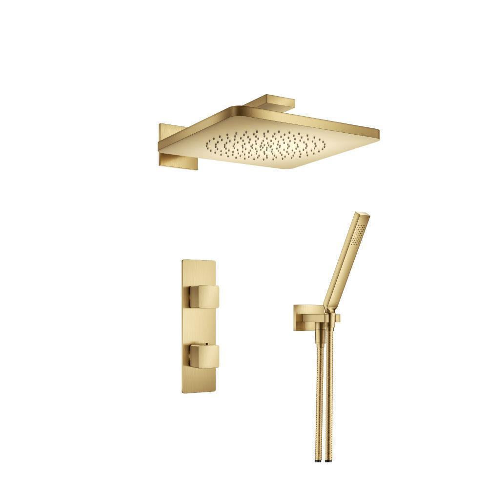 Flusso 196.7250 Two Output Shower Set With Shower Head And Hand Held