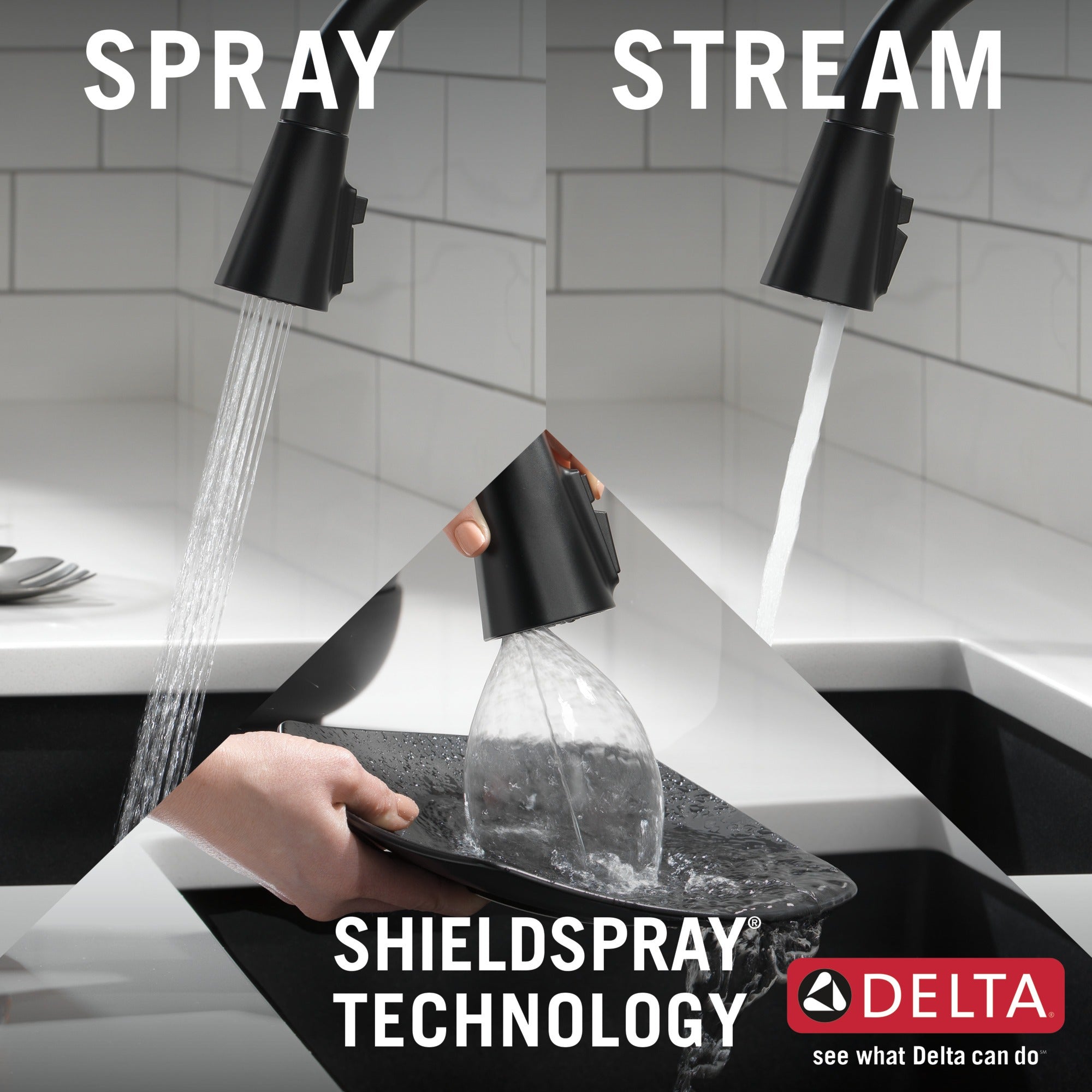 Delta Lenta® Single-Handle Pull-Down Kitchen Faucet