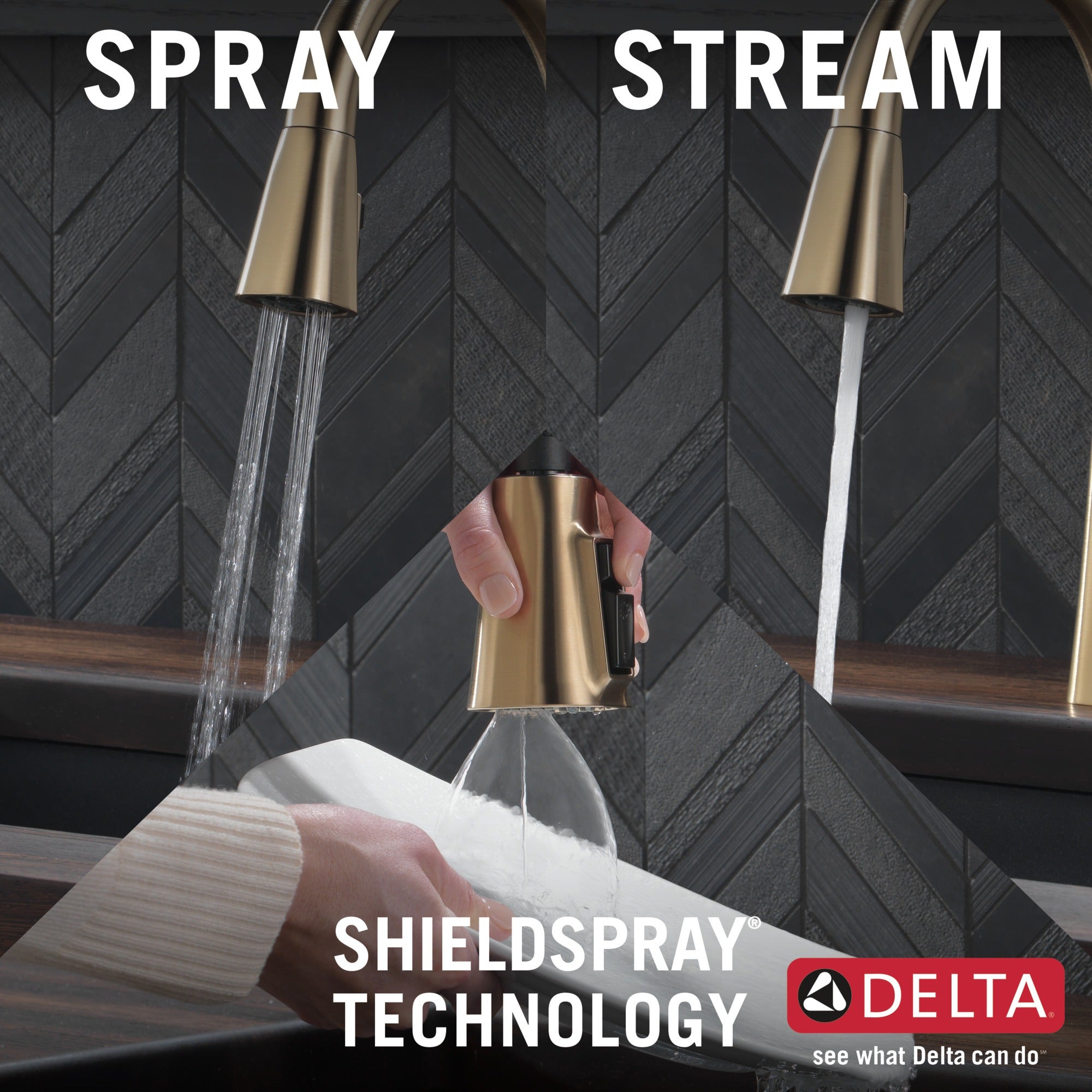Delta Lenta® Single-Handle Pull-Down Kitchen Faucet