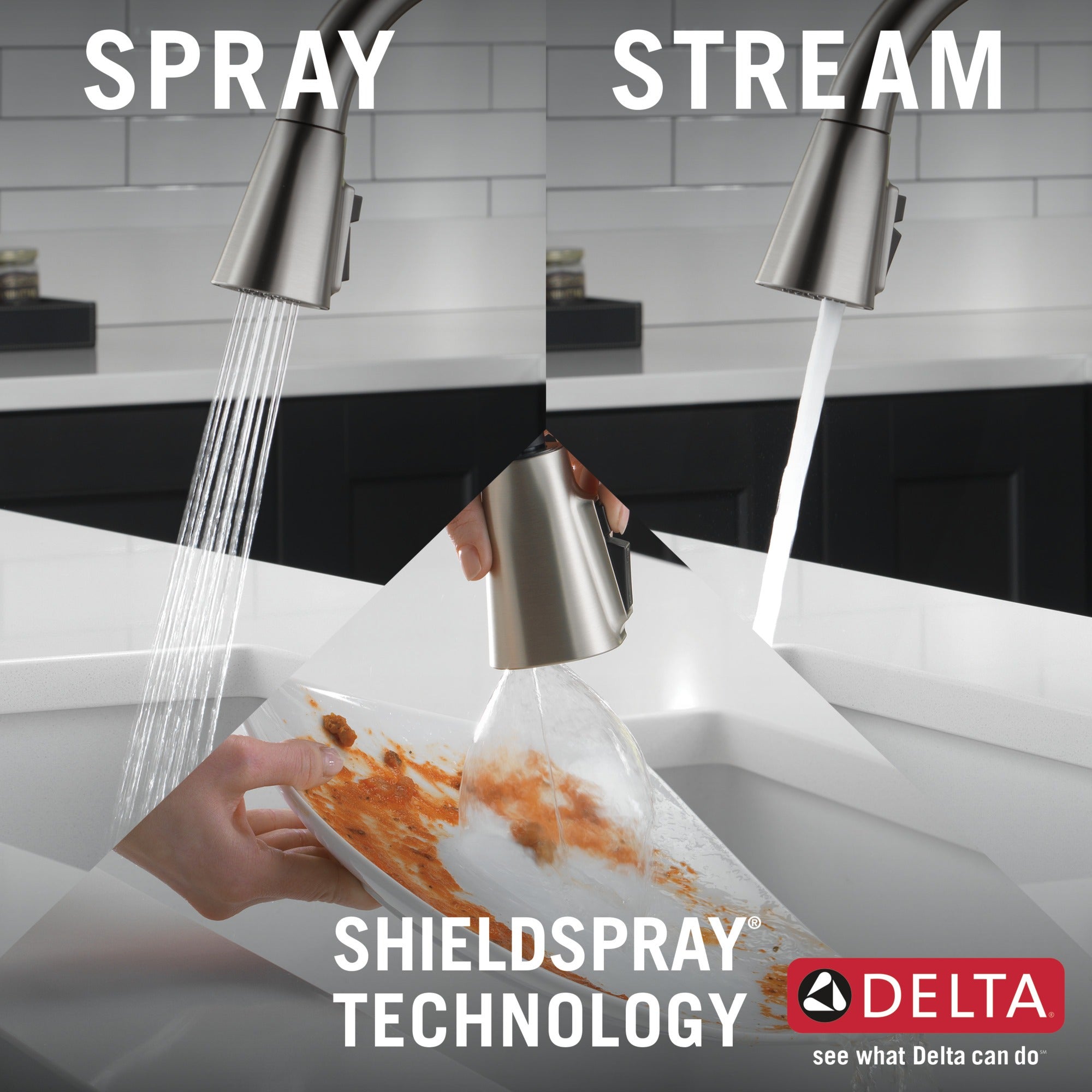 Delta Lenta® Single-Handle Pull-Down Kitchen Faucet