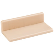 Hardware Resources 2-1/8" x 1" x 1/2" Beige Plastic Cover For Drawer Bracket (9453007)