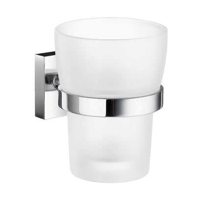 HOUSE - Holder with Frosted Glass Tumbler