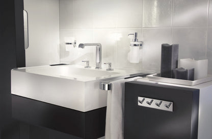 HOUSE - Holder with Frosted Glass Soap Dispenser wall mounted