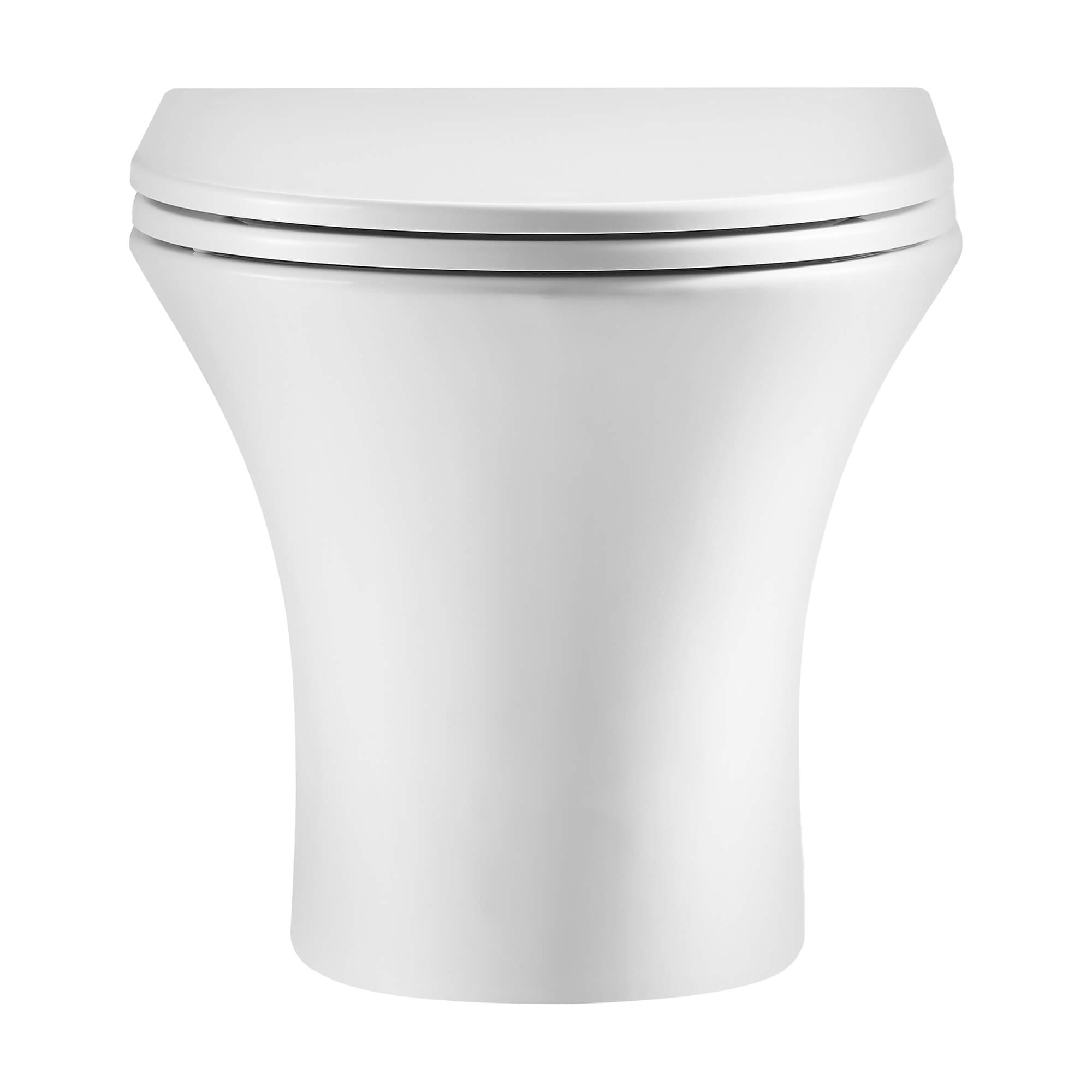Fine Fixtures Aquatide Wall Hung Toilet Withrimless Flush - White