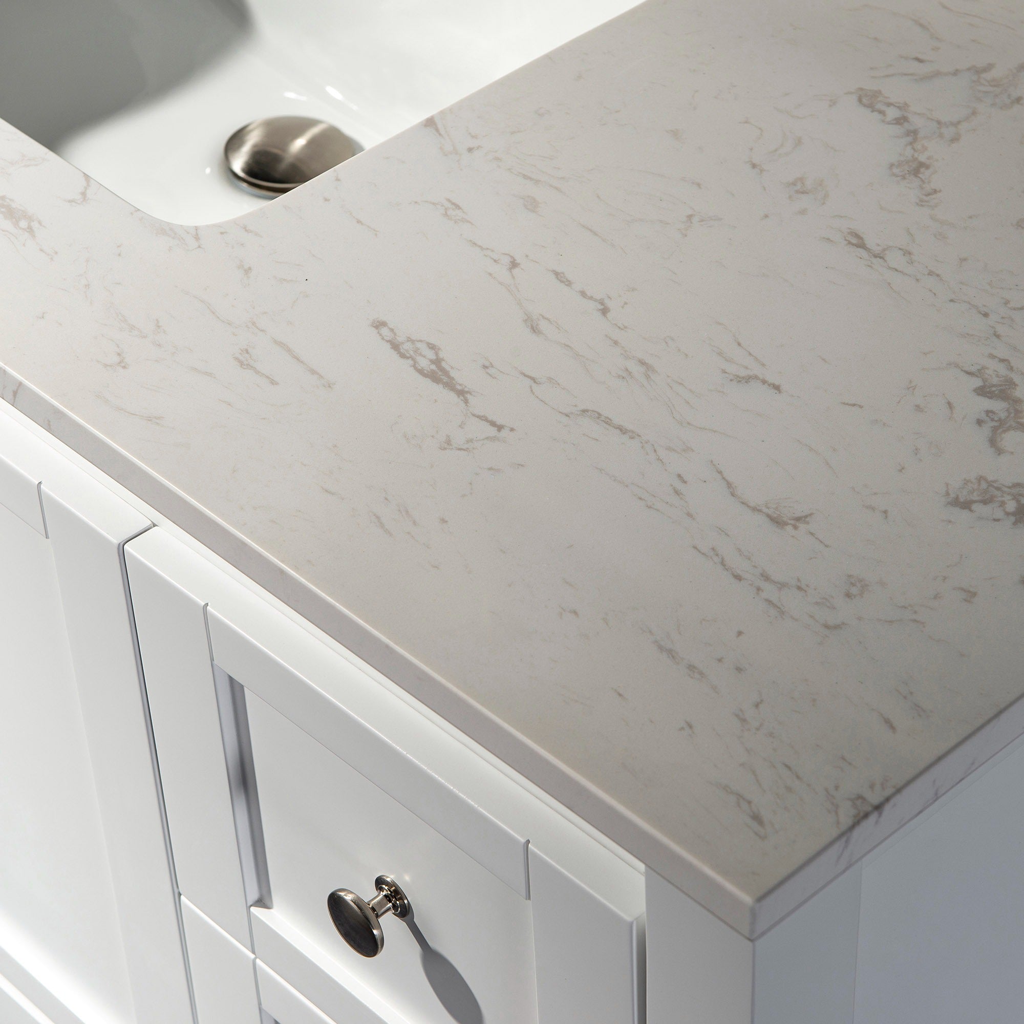 WOODBRIDGE 31" x22" Vanity Top with Single Under Mount Rectangle Bowl, CALAVT3122-8