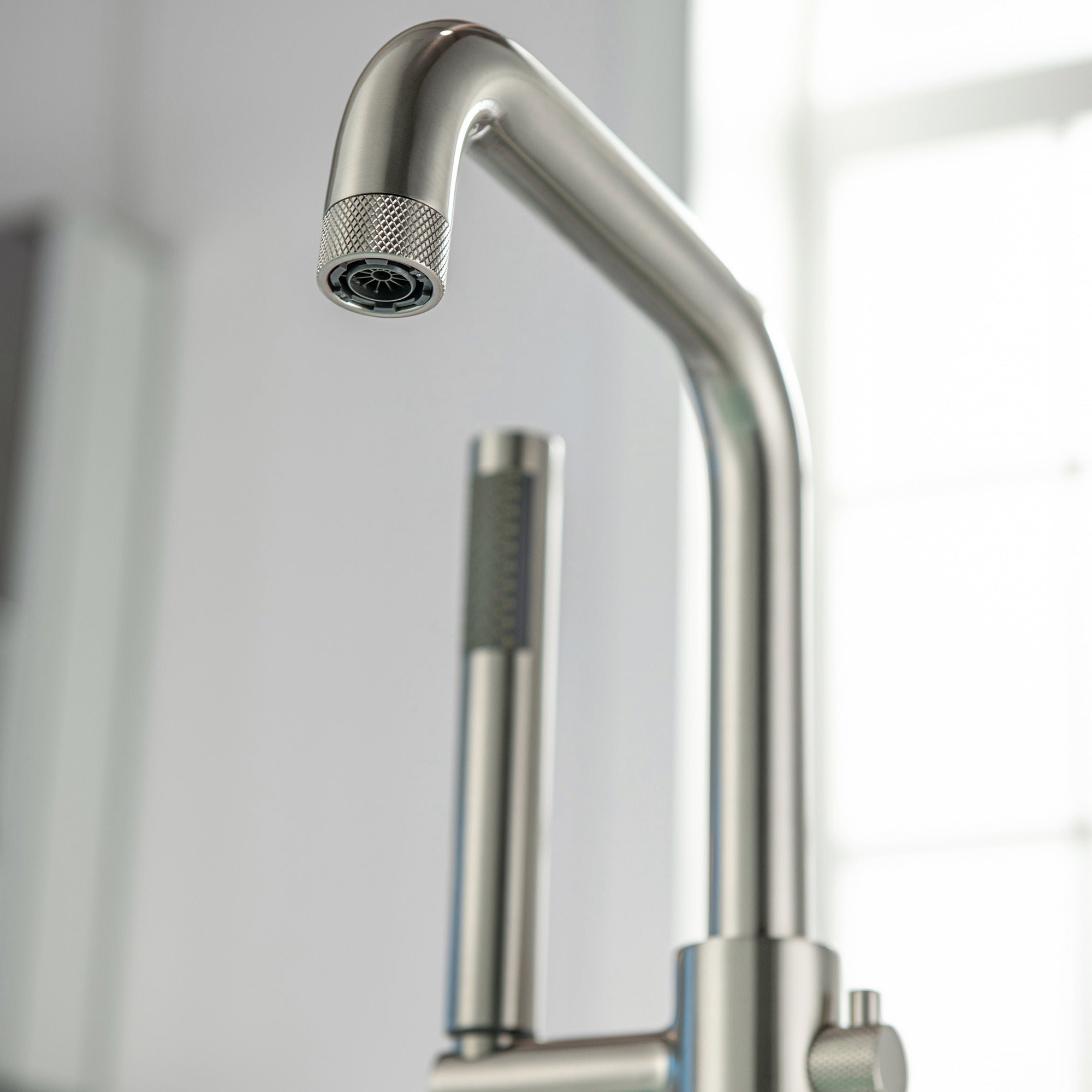 WOODBRIDGE Contemporary Single Handle Floor Mount Freestanding Tub Filler Faucet with Cylinder Style Hand Shower