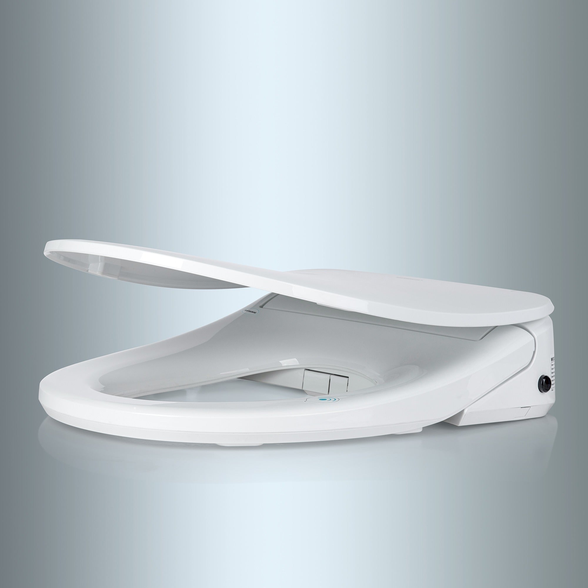 WOODBRIDGE Electronic Bidet Seat with Automatic open and close lid, Child Wash, Elongated Soft Close, White BID03