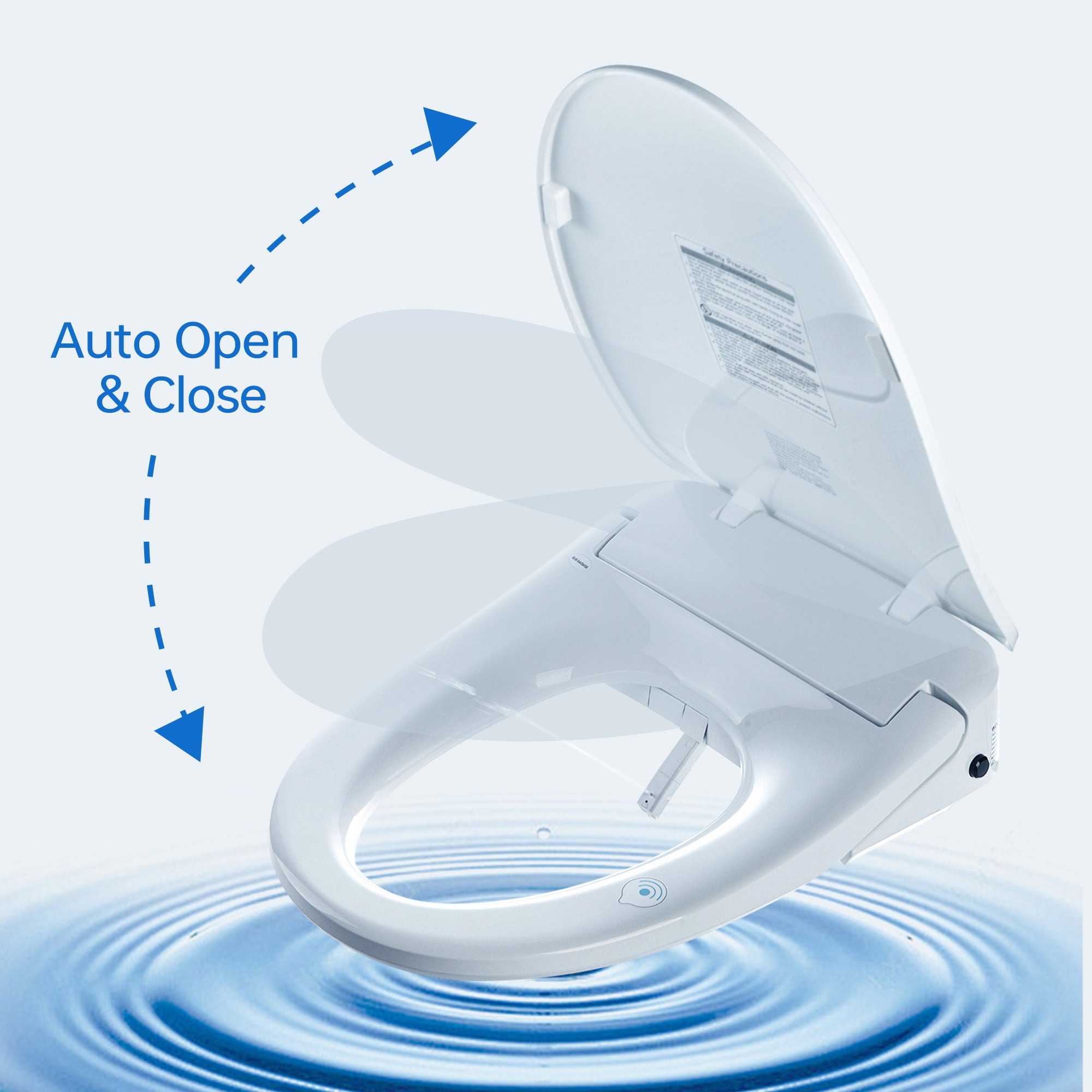 WOODBRIDGE T-0078 Smart Bidet Toilet – Child Wash, ADA Height, 1000g MaP