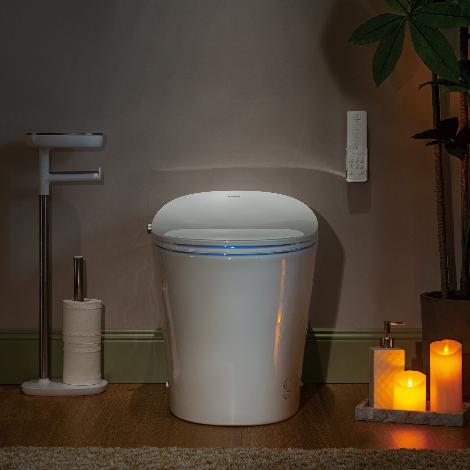 WOODBRIDGE LT610 One-Piece Elongated Smart Bidet Toilet – SKU: LT610