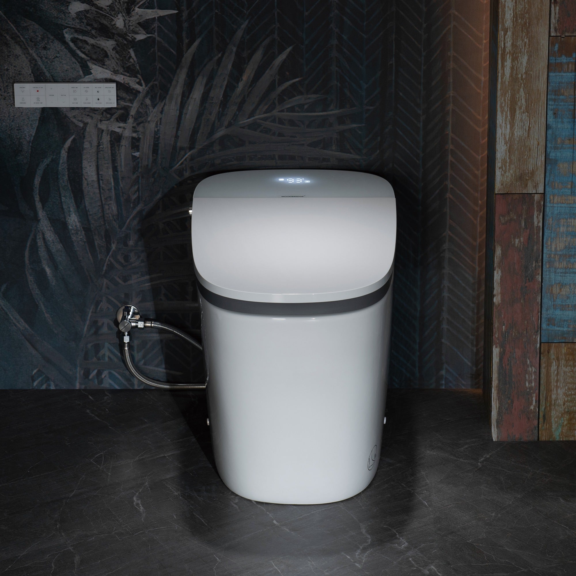 WOODBRIDGE B0931S Smart Bidet Toilet – Auto Flush, Foam Shield & ADA Height | SKU: B0931S