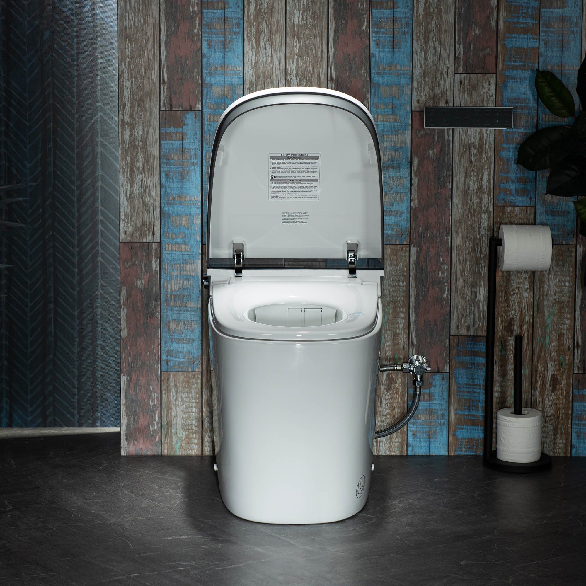 WOODBRIDGE B0930S Smart Bidet Toilet – Dual Flush, Auto Open/Close, Heated Seat