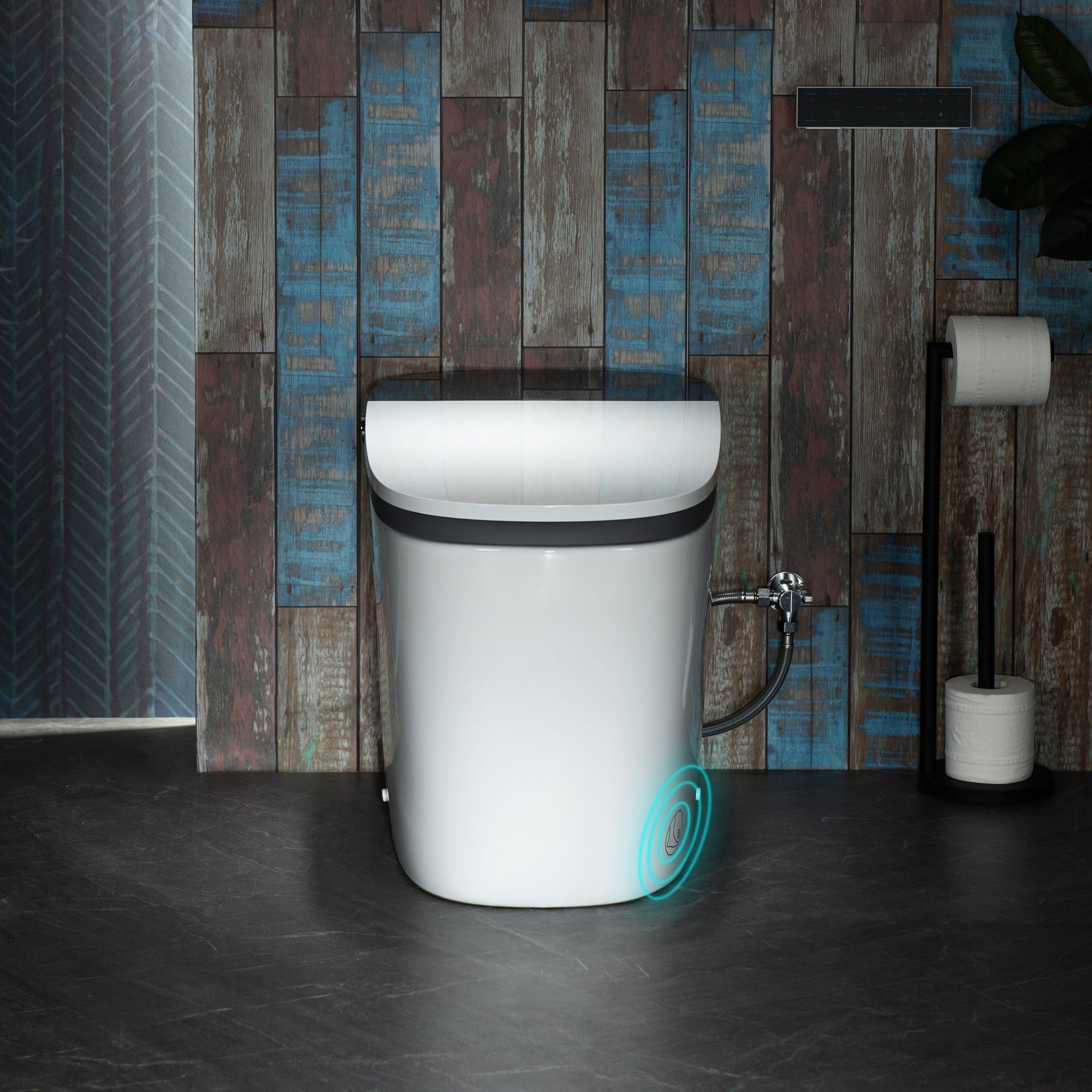 WOODBRIDGE B0930S Smart Bidet Toilet – Dual Flush, Auto Open/Close, Heated Seat