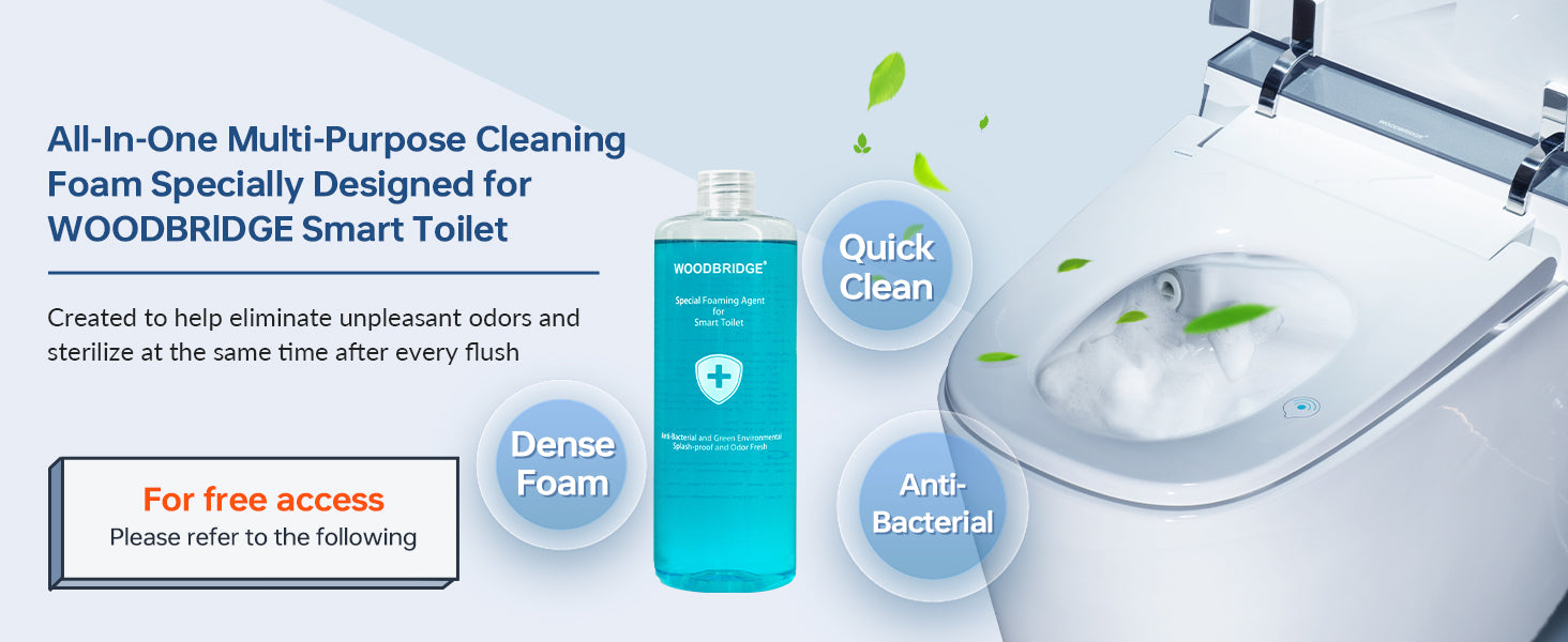 WOODBRIDGE Foaming Agent for Smart Toilet SFA9101