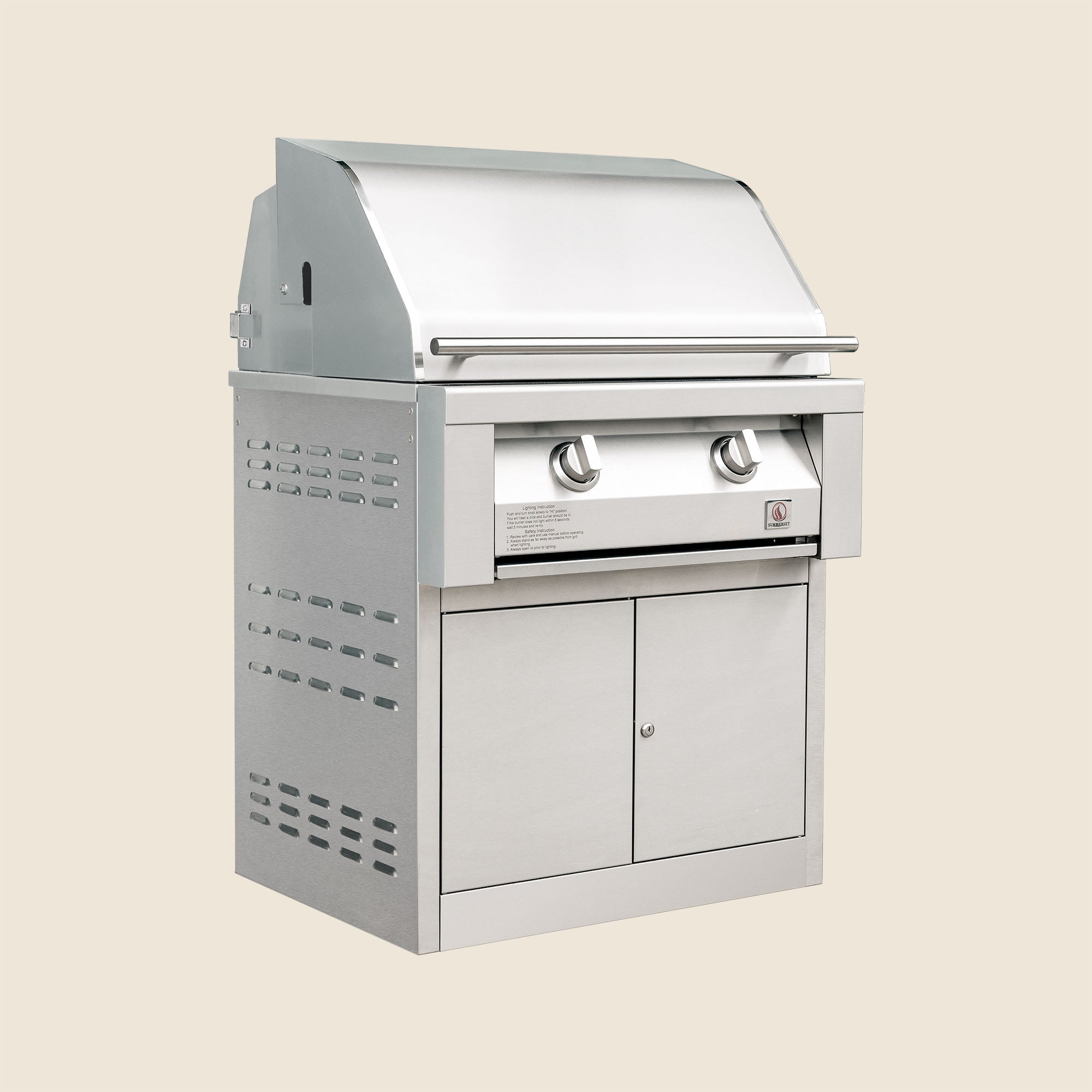Summerset Pedestal Cart for 30" Resort Grill, SBG30-PED