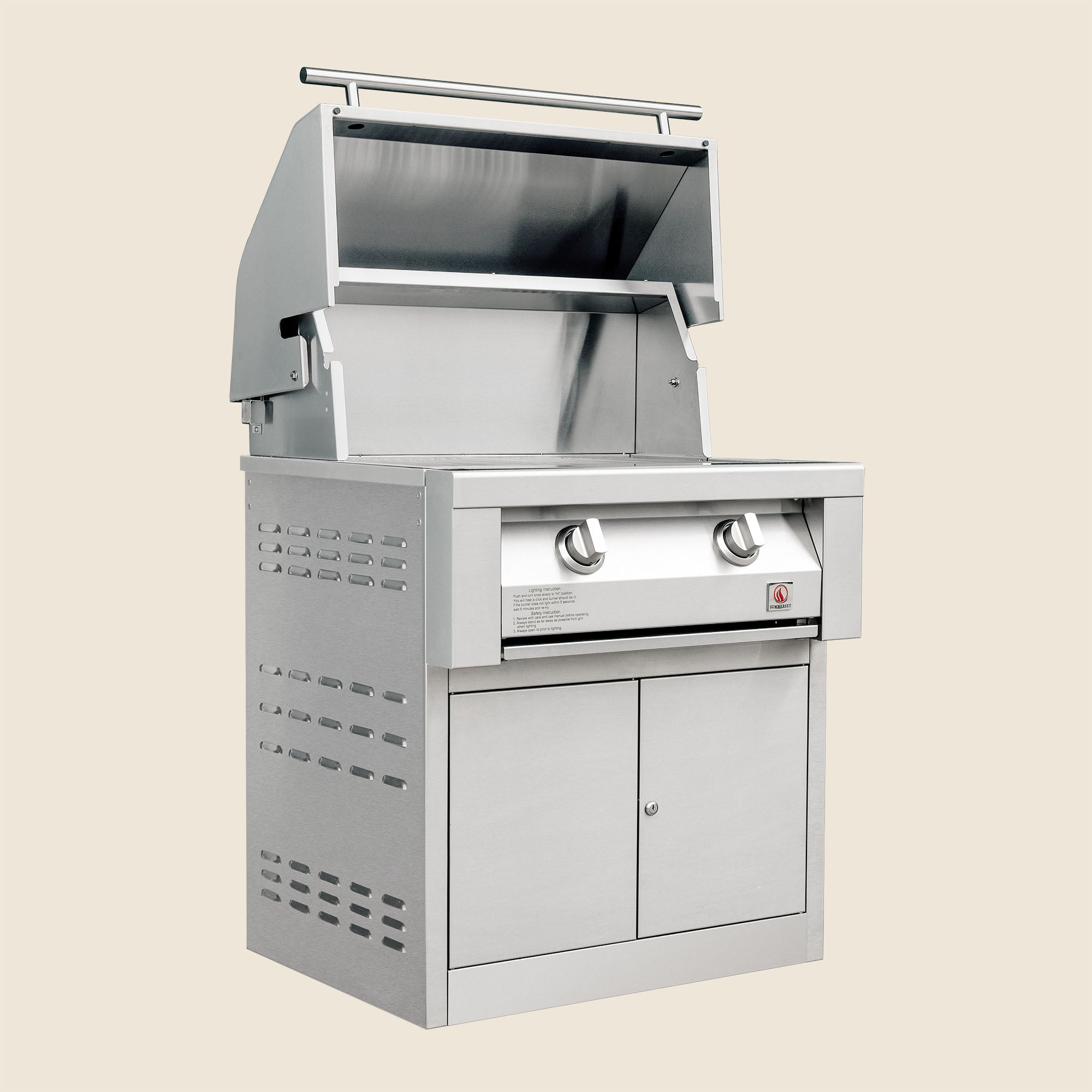 Summerset Pedestal Cart for 30" Resort Grill, SBG30-PED
