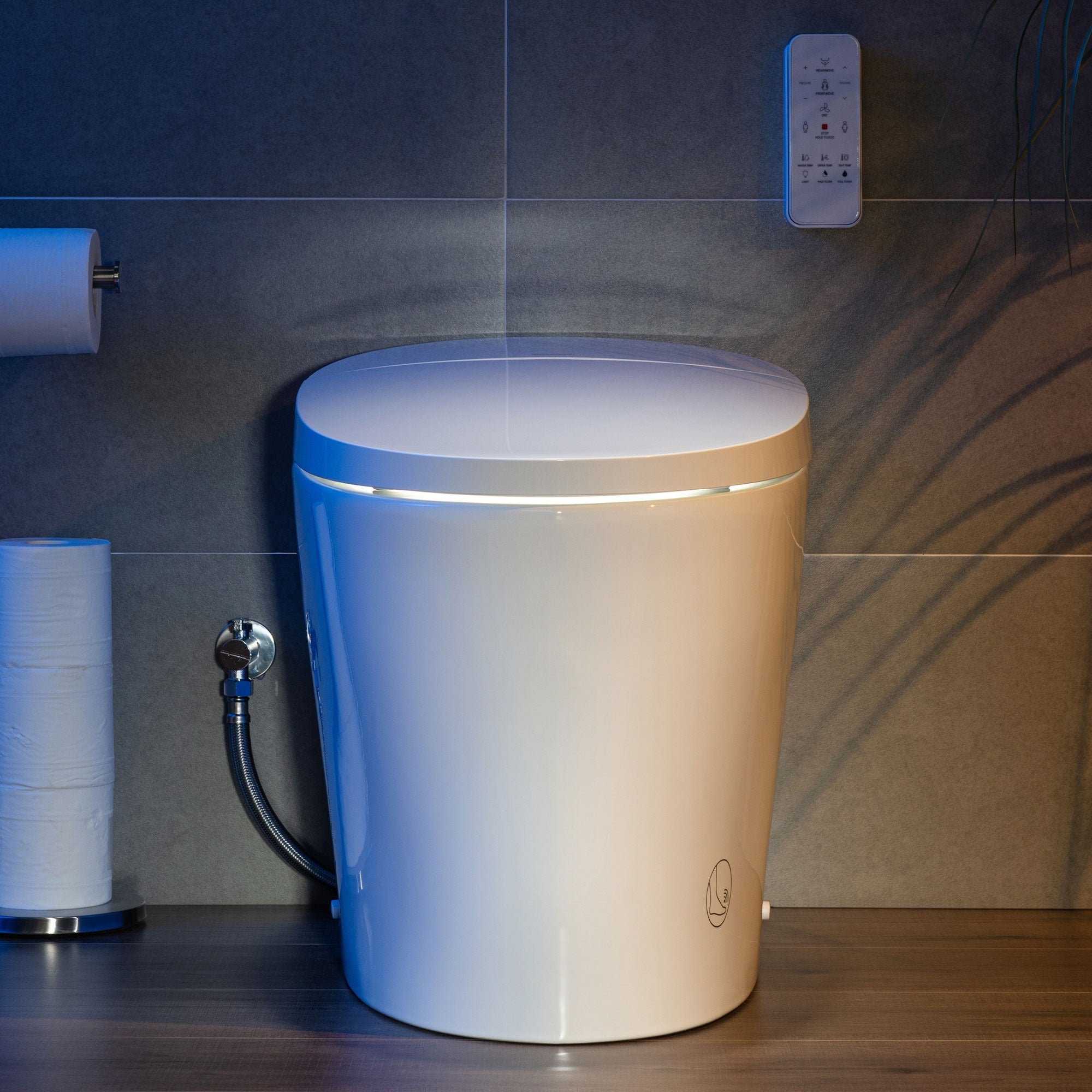 WOODBRIDGE B0970S-3.0 Smart Tankless Bidet Toilet – Auto Flush, Foot Sensor, Heated Seat