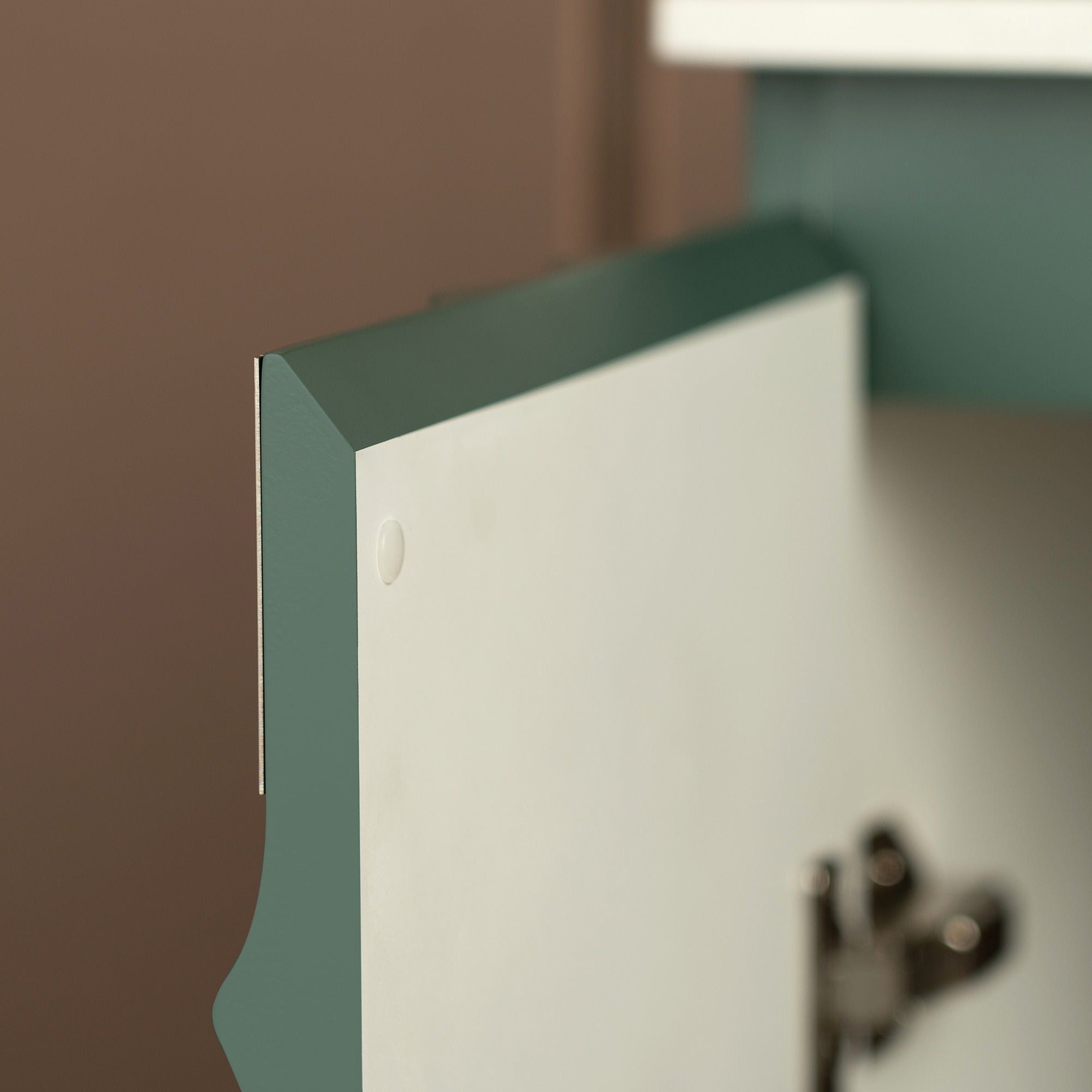 WOODBRIDGE 36"X22" Bathroom Vanity in Green with Single Ceramic Undermount Sink