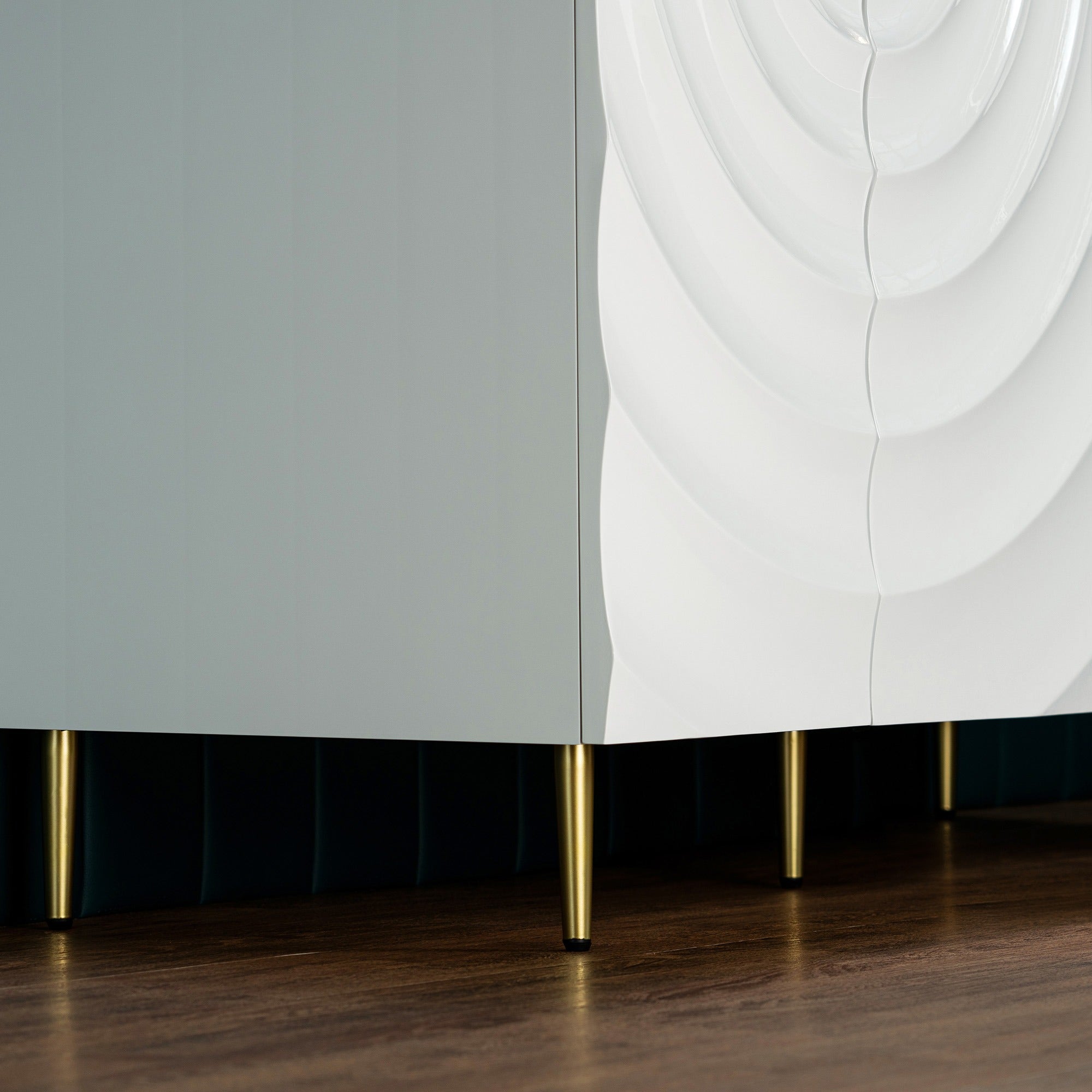 WOODBRIDGE 60"X22" Bathroom Vanity in White with Double Ceramic Undermount Sinks