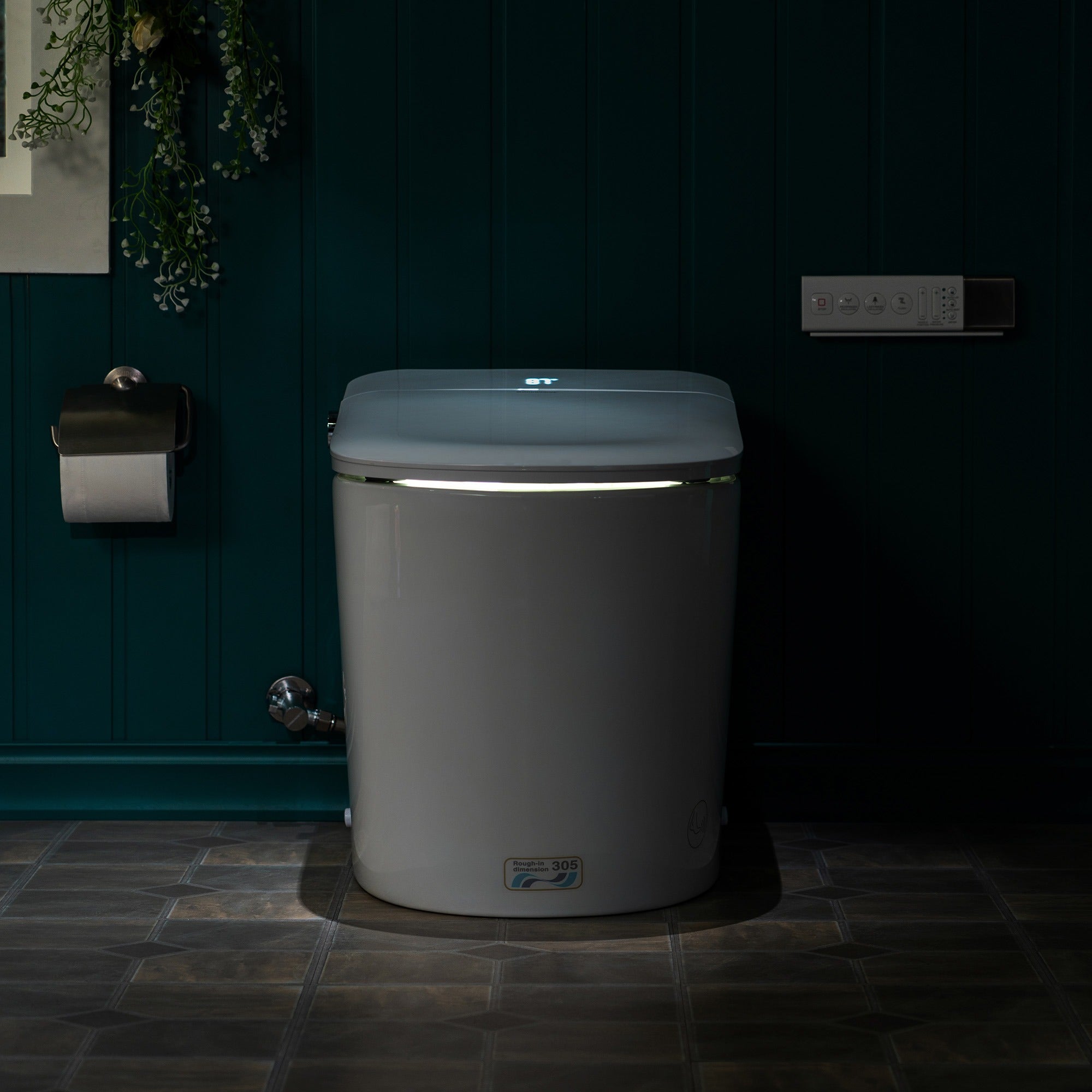 WOODBRIDGE GT073 Smart Toilet – Auto Lid, Foot Sensor, Zero Pressure GT073