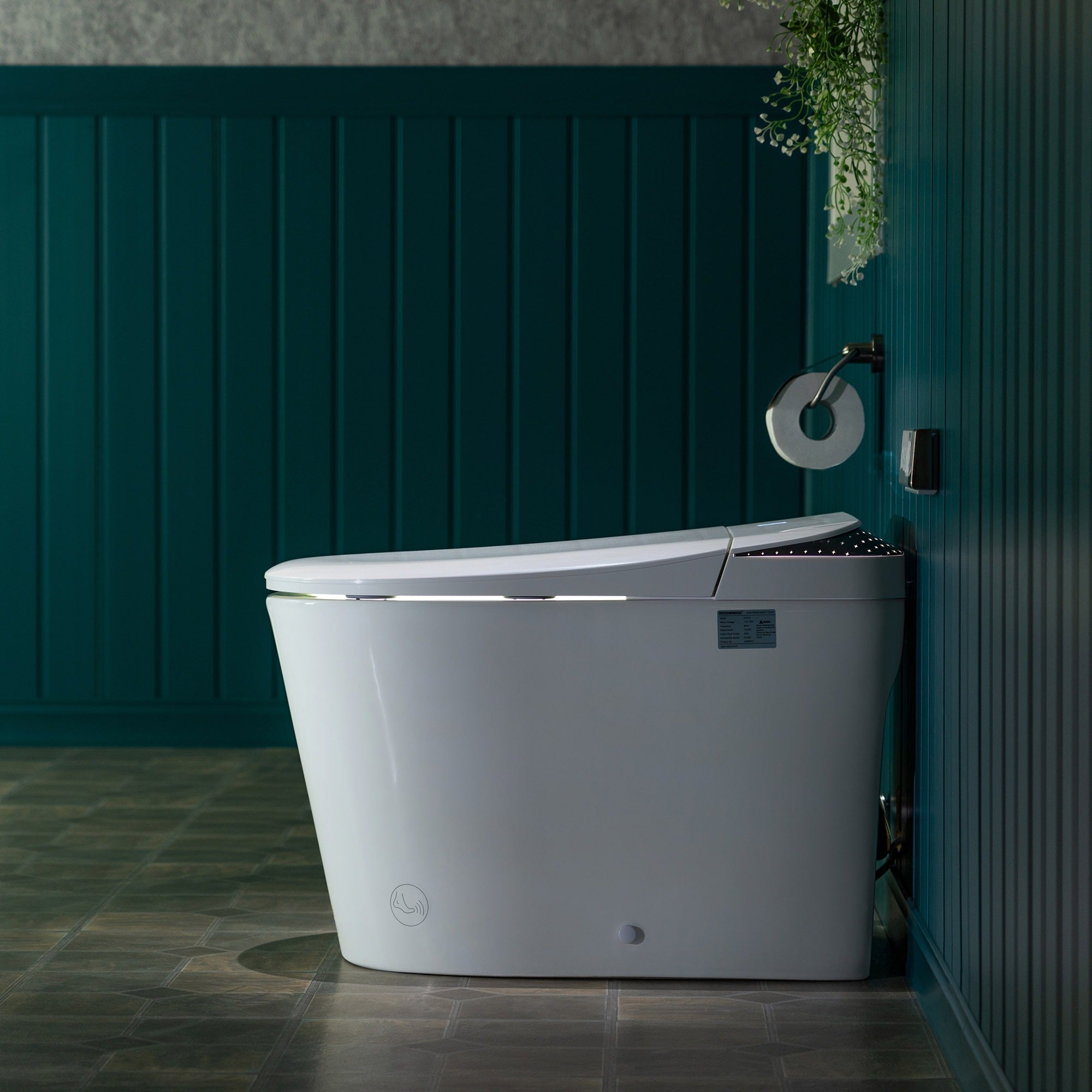 WOODBRIDGE GT073 Smart Toilet – Auto Lid, Foot Sensor, Zero Pressure GT073
