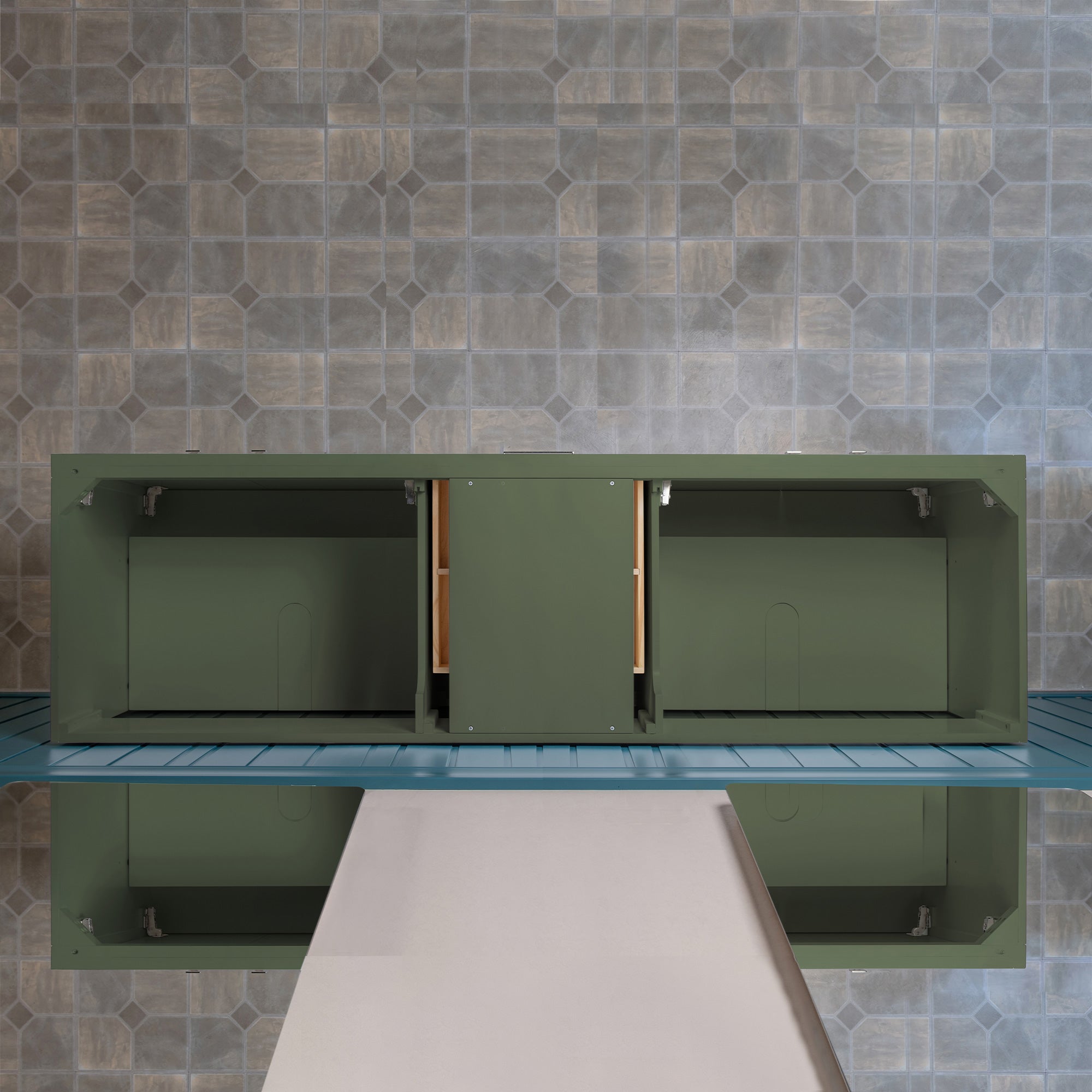 WOODBRIDGE 73" White Bathroom Vanity – Double Sink with Engineered Stone Top, Pre-drilled for 8 in. widespread faucets, Solid Wood Frame & Drawers, Fully Assembled and Ready for Installation