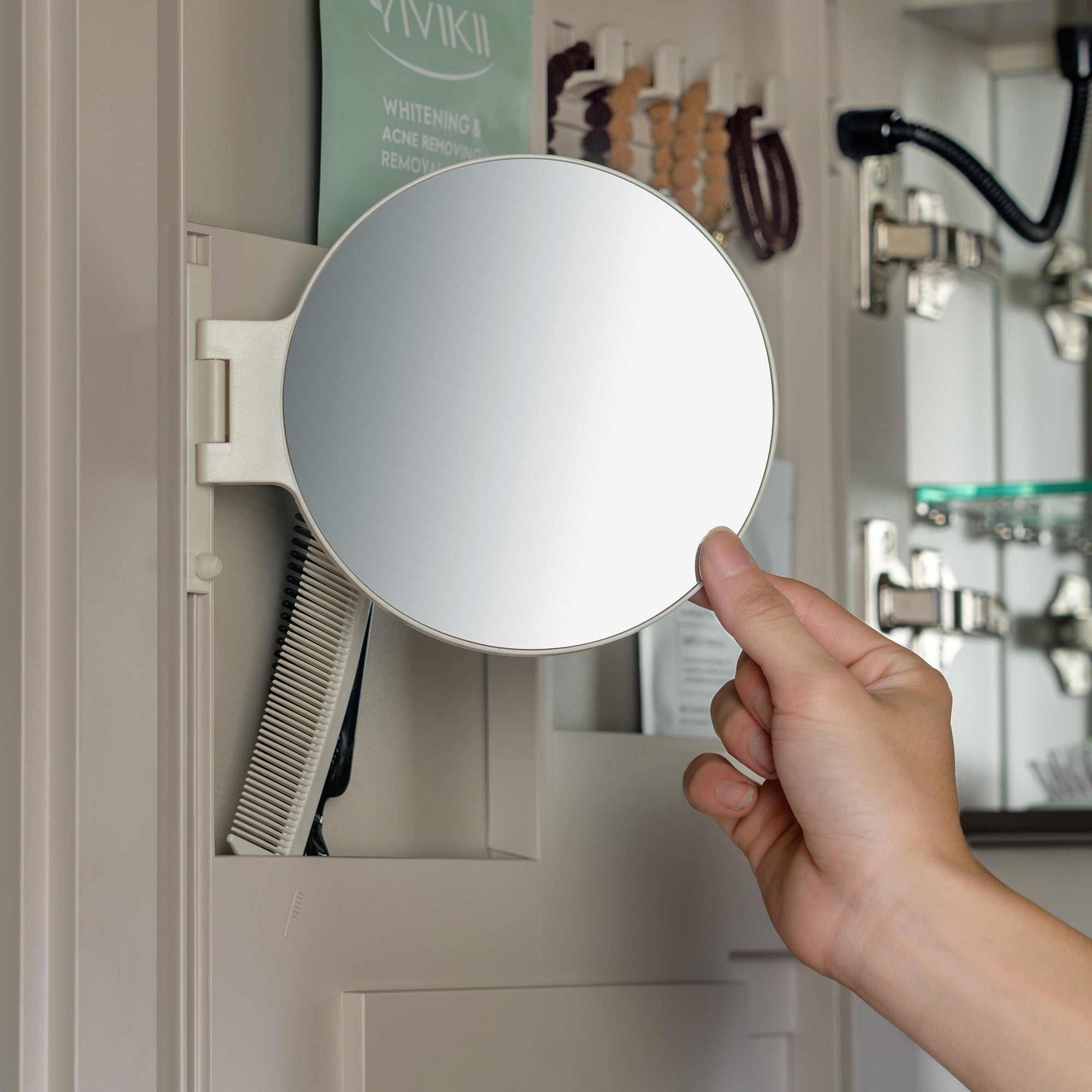 WOODBRIDGE Modern Rectangular Medicine Cabinet with Rounded Corners (30.75” W x 27.5” H) – Smart Storage, Anti-Fog Mirror, LED Lighting, Medium-Sized