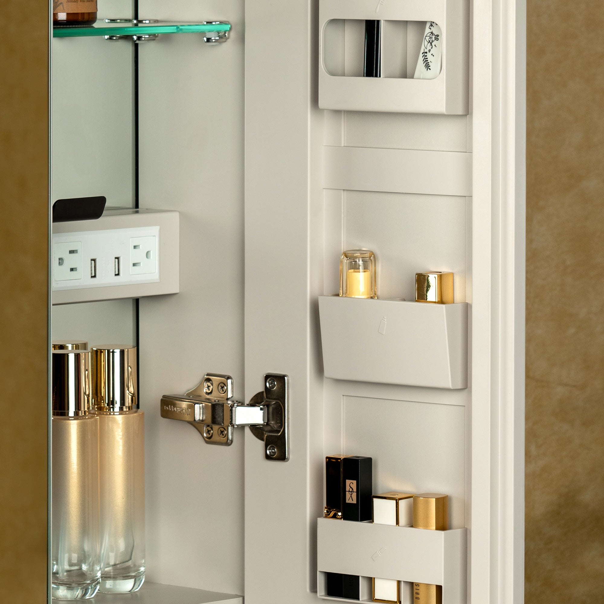 WOODBRIDGE Modern Rectangular Medicine Cabinet with Rounded Corners (30.75” W x 27.5” H) – Smart Storage, Anti-Fog Mirror, LED Lighting, Medium-Sized