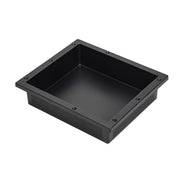 WOODBRIDGE Ready for Tile Shampoo Soap Single Niche 16" x 14", SW1614 Shelf,Black