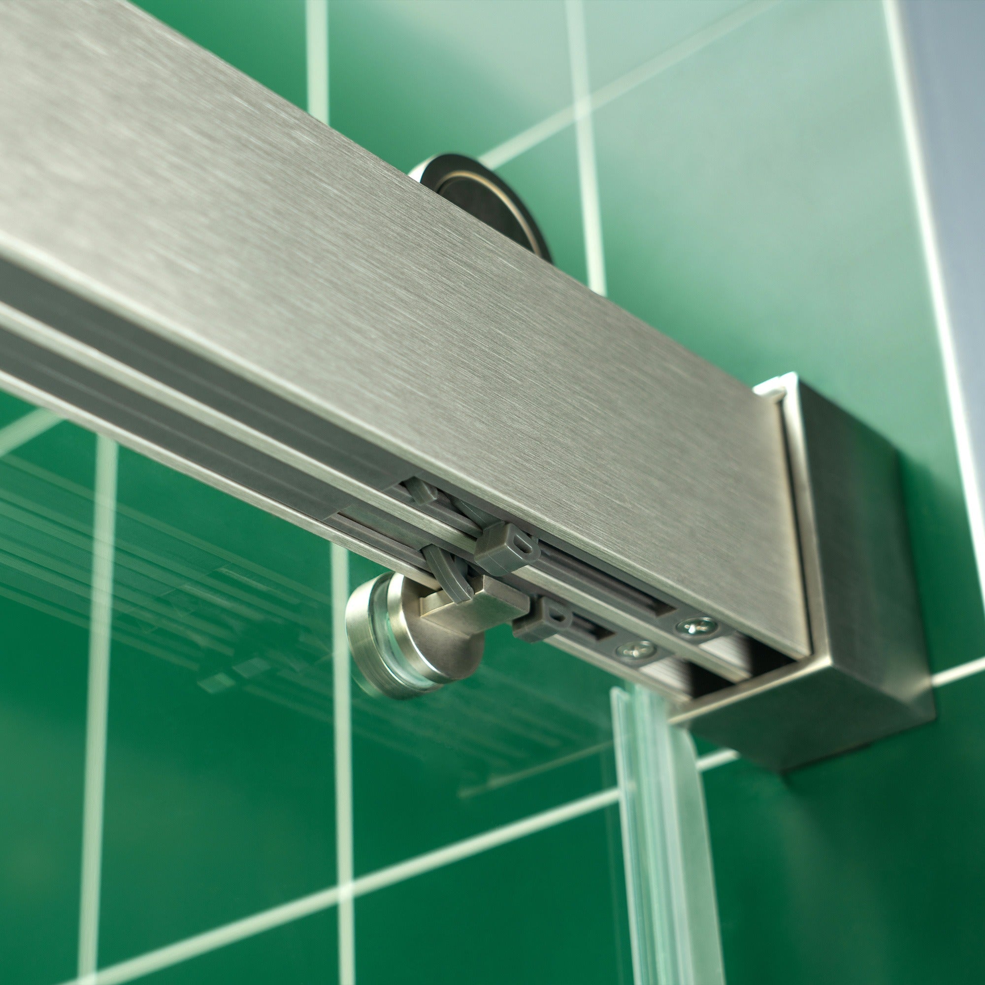 WOODBRIDGE Frameless Double Sliding Tub Door with Soft Close System, 57.5-60" Width x 62"Height with 3/8"(10mm) Clear Tempered Glass, REFT-6062