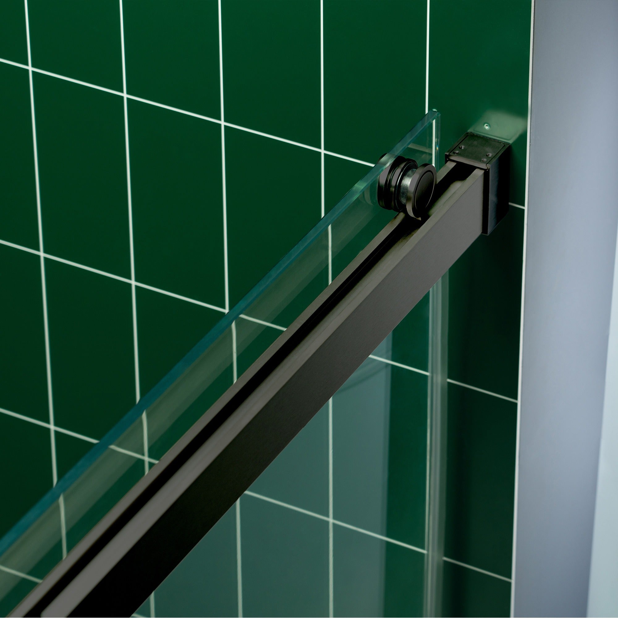 WOODBRIDGE Frameless Double Sliding Tub Door with Soft Close System, 57.5-60" Width x 62"Height with 3/8"(10mm) Clear Tempered Glass, REFT-6062