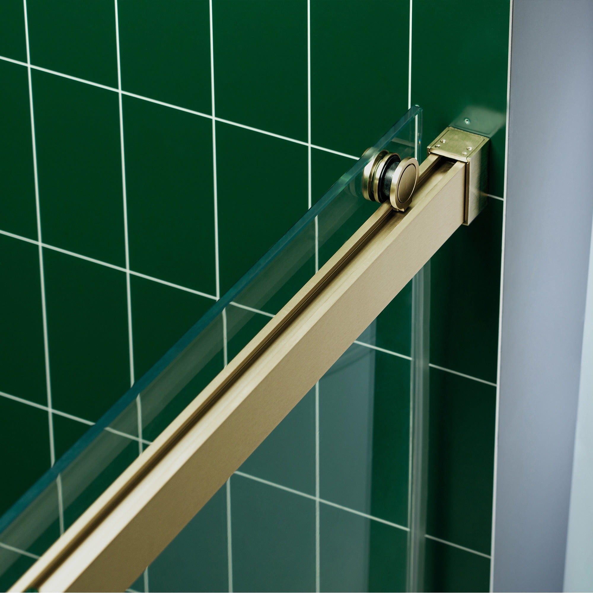 WOODBRIDGE Frameless Double Sliding Tub Door with Soft Close System, 57.5-60" Width x 62"Height with 3/8"(10mm) Clear Tempered Glass, REFT-6062