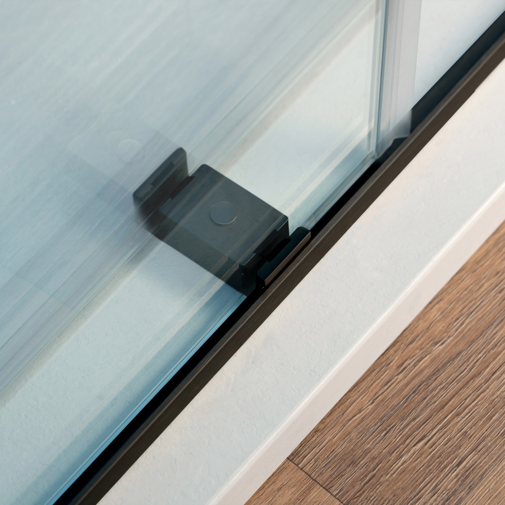 WOODBRIDGE Frameless Double Sliding Shower Door with Soft Close System, 57.5-60" Width x 80"Height with 3/8"(10mm) Clear Tempered Glass,REFT-6080