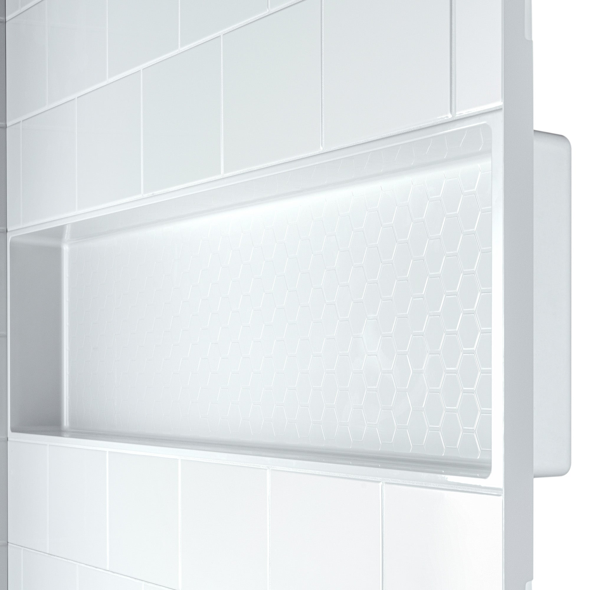 Woodbridge 60” x 32” Alcove Soaking Tub & 4-Piece Surround Combo